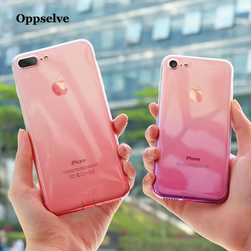 

Oppselve Luxury Ultra Slim Phone Case For iPhone XS Max XR X 8 7 6 S Plus Clear Soft TPU Silionce Coque Capinha For iPhone Xsmax