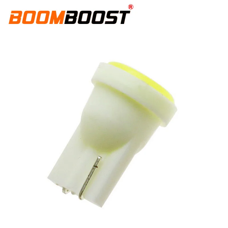 

10pcs T10 COB car width lamp W5W Wedge Door Instrument Side Bulb Lamp Source 12V