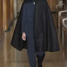 S~ 5XL! новая мужская одежда Плюс Размер Свободный плащ индивидуальное пальто из длинного шерстяного пальто костюмы певицы