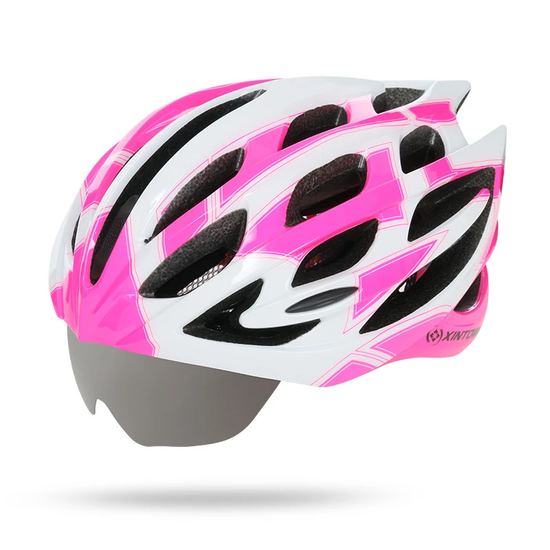 MTB Road Bike font b helmet b font with 3 goggles glasses men and women font