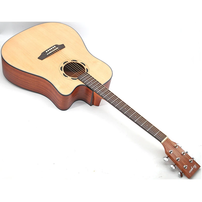 41 Inch High Quality Guitar Only Top Solid Wood Guitar Guitar
