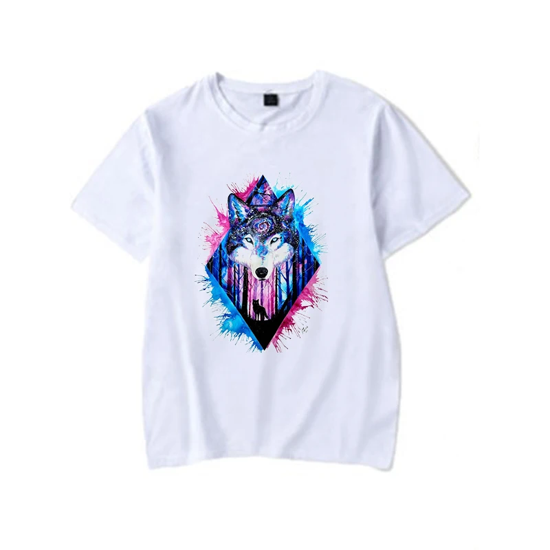 

Colorful Fox Ironing on Heat Transfer Printing Patches Stickers for Clothes DIY Appliques Washable Patches Wholesale