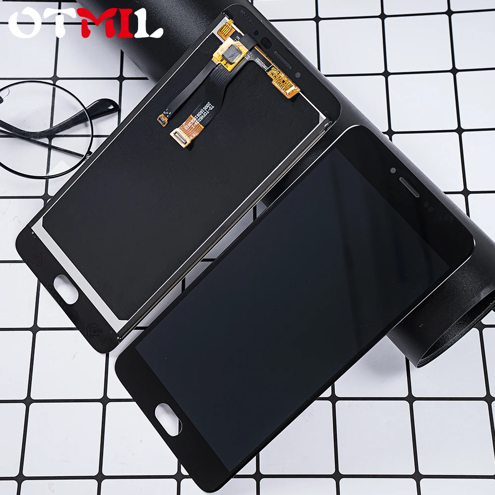 Оригинальный ЖК дисплей 5 дюйма для MEIZU M3 Note M681H L681H сенсорный экран с рамкой