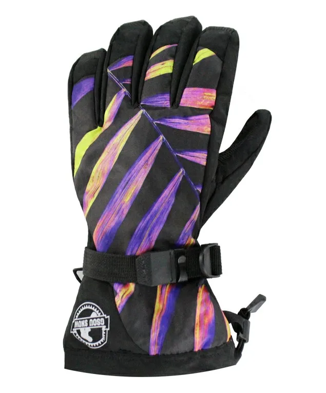 الرجال الملونة يترك قفازات للتزلج الذكور ركوب تسلق التزلج قفازات الشتاء قفازات الرياضة نوعية جيدة للماء 10 كيلو