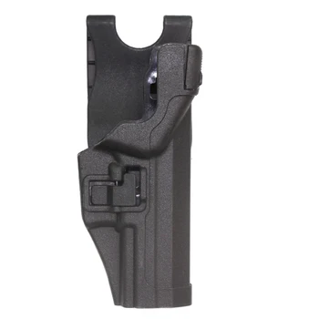 

Hunting Tactical Airsoft Right Hand Waist Paddle Belt LEVEL 3 Lock Duty Holster Fit For H&K USP