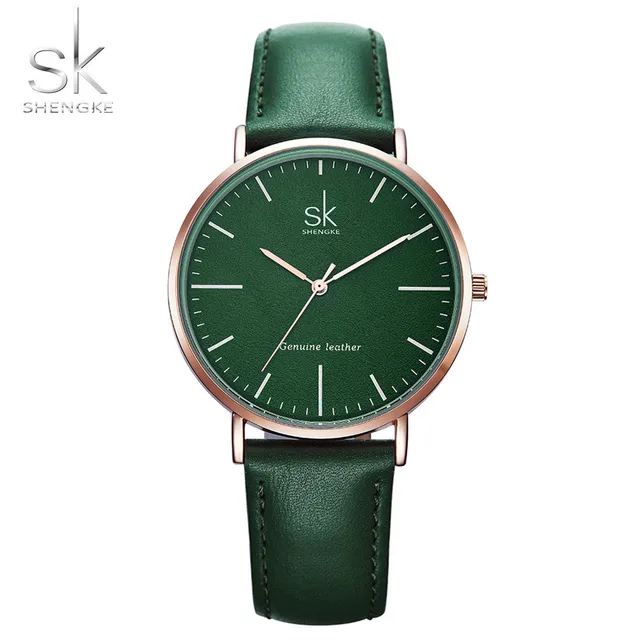 Shengke Genuine Leather Women Watches Luxury Brand Quartz Watch Casual Ladies Wa Shengke Genuine Leather Women Watches Luxury Brand Quartz Watch Casual Ladies Wa