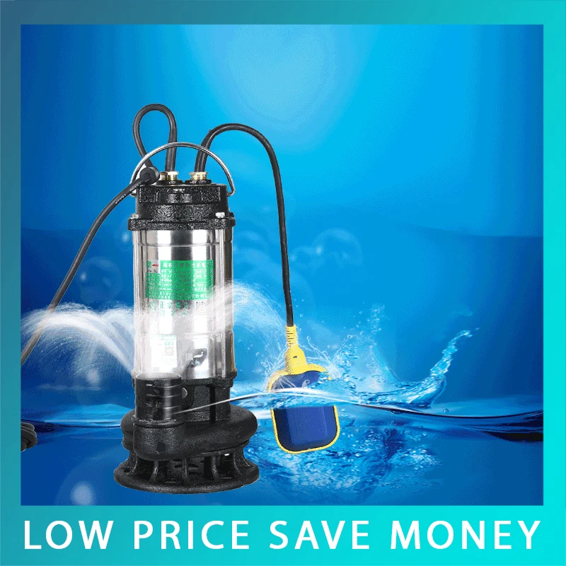 

Submersible Dirty Water Pumps 750W Submersible Pump Waste Water Pump