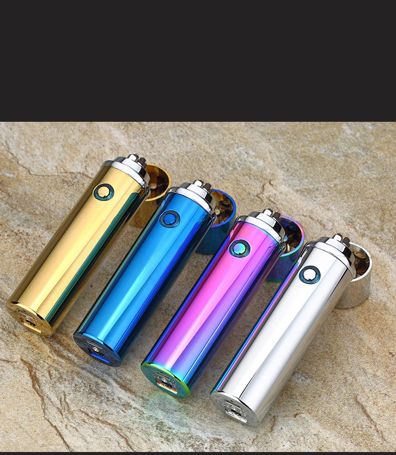 10pcs wholesale 2017 high quality waterproof usb lighter electric arc