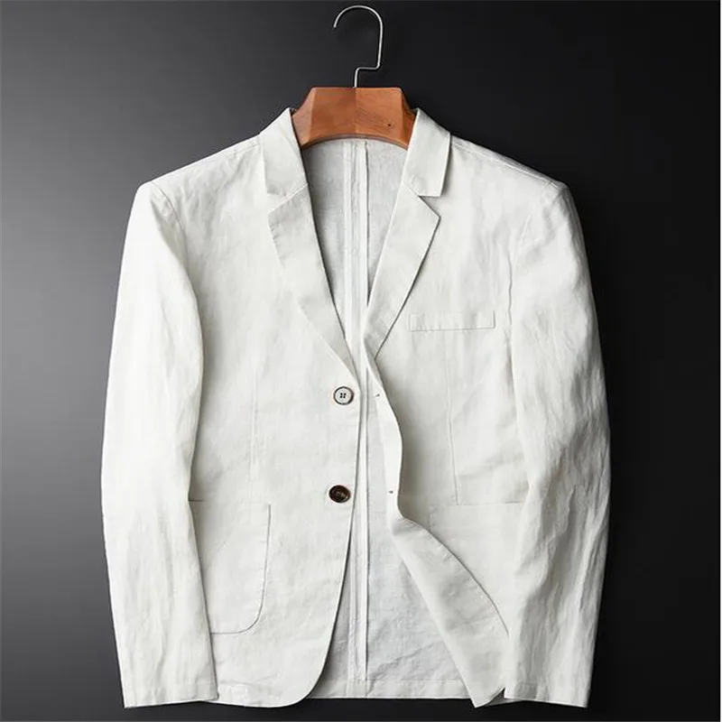 Новый Повседневное Блейзер Для мужчин мода плюс Размеры Бизнес Slim Fit Куртка брендовые Костюмы Блейзер Пальто с пуговицами, костюм Для