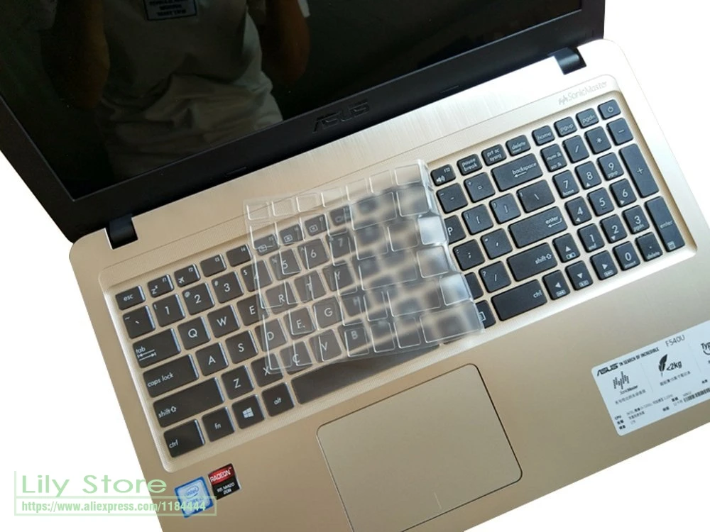 Ультратонкий защитный чехол для клавиатуры ноутбука из ТПУ Asus F555 F555LA F555LJ F555LB F555LD