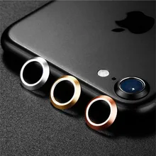 Крышка веб-камеры, защитная круглая металлическая пленка для объектива, защитный чехол, кольцо, бампер для iphone 7, защита объектива камеры для iphone 7