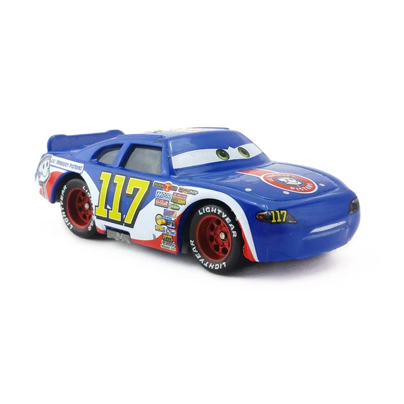 Disney Тачки № 117 торки поршни 1:55 Diecast металлические Игрушечная машина из сплава