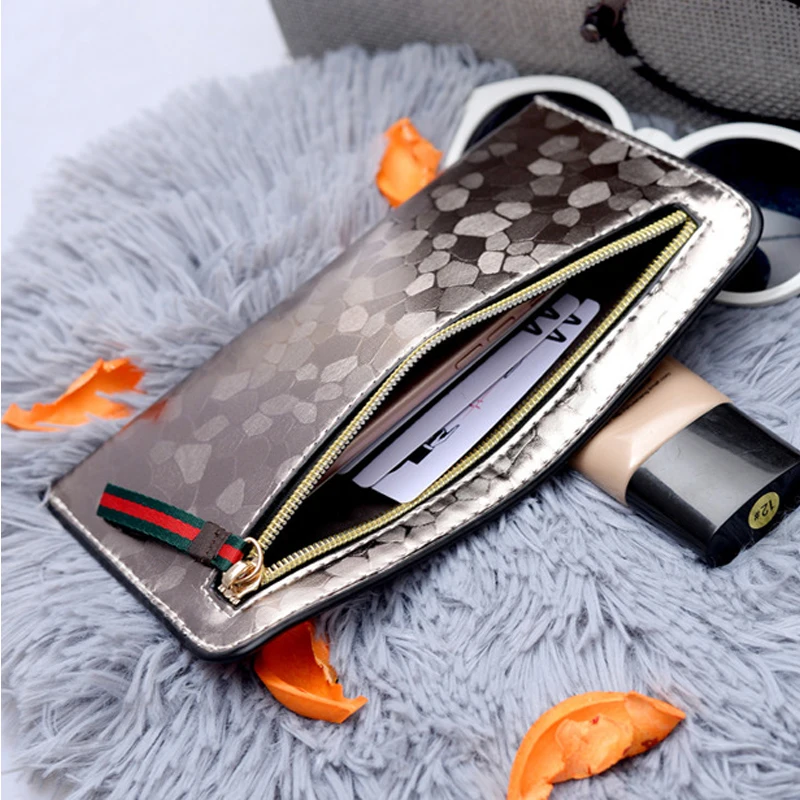 2019 جديد DXH جدا رقيقة طويلة النساء محفظة صغيرة مخلب الإناث الأزياء حامل بطاقة Girls'wallets بسيطة حزمة محفظة نسائية للعملات المعدنية الهاتف