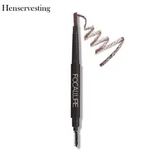 Карандаш Водонепроницаемый автоматического бровей Professional с Кисть косметическая Инструмент
