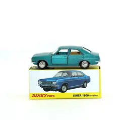 Dinky Toys Atlas 1409 1/43 SIMCA 1800 pre-серия горячий сплав литья под давлением модель автомобиля коллекция игрушек для детей колеса для взрослых