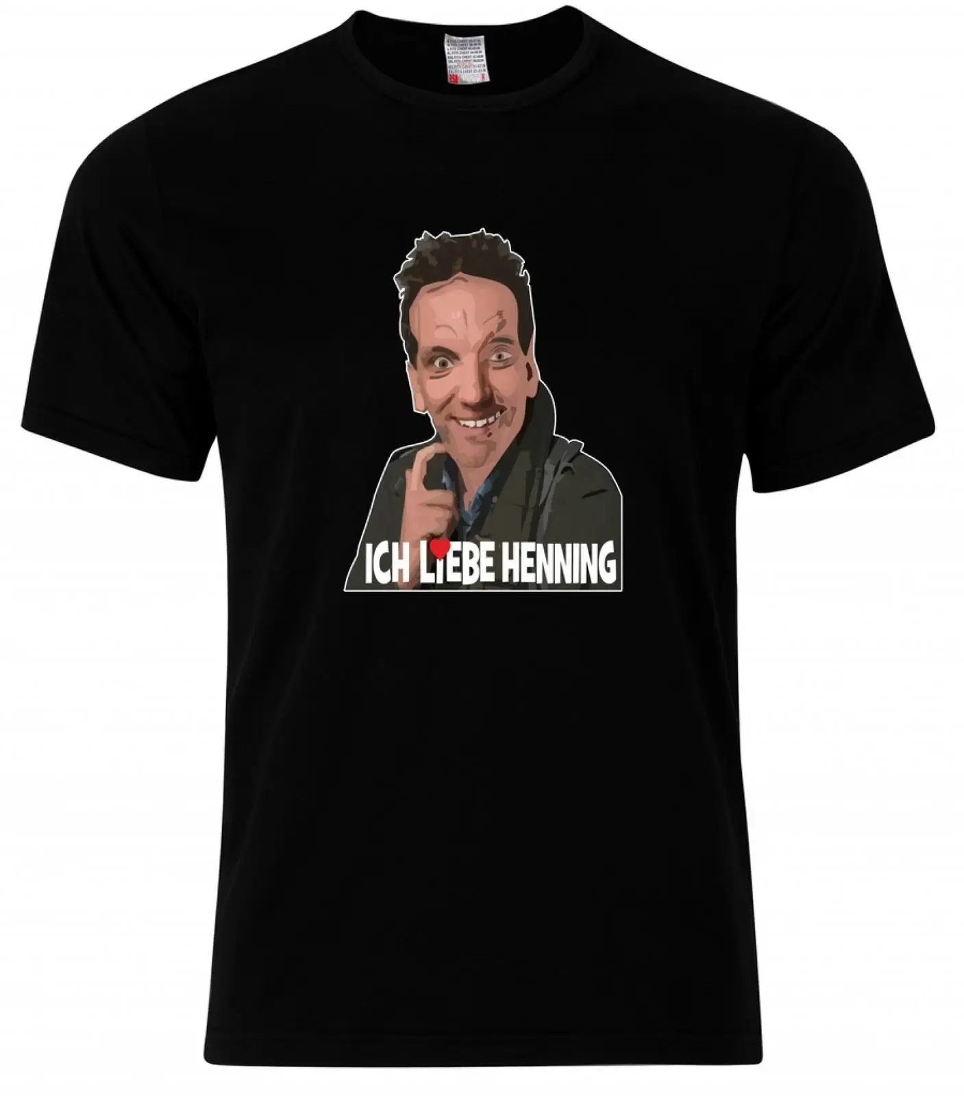Henning Wehn The UK's Favourite немецкий комикс комедии послом футболка крутая повседневная