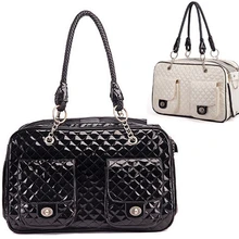 Royal Want качественная сумка-переноска из искусственной кожи для питомцев, маленькая сумка-переноска для собак, роскошная стеганая уличная переноска для кошек со стразами