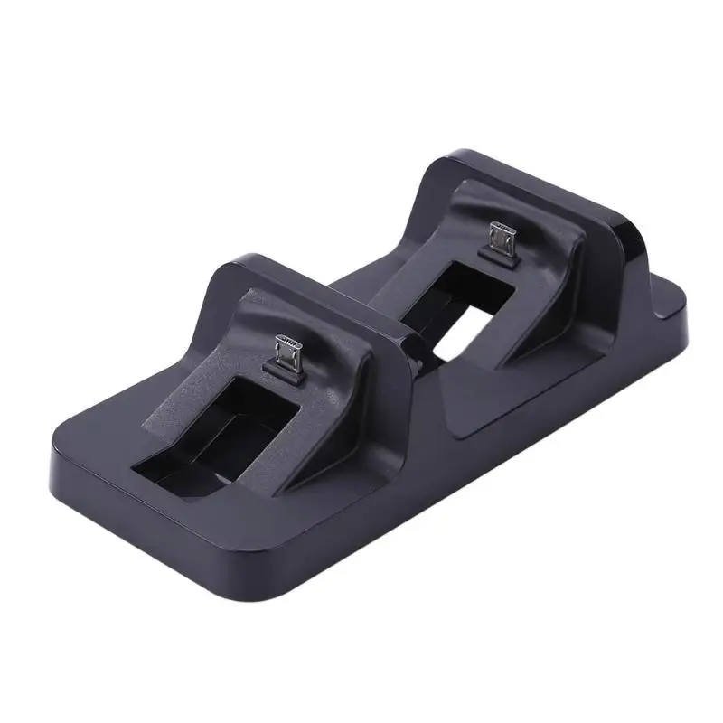 

Dual USB Charging Dock Station Stand for PS4 PlayStation 4 Game Controller Handle Charger Cradle Bracket for PS 4 High Quality