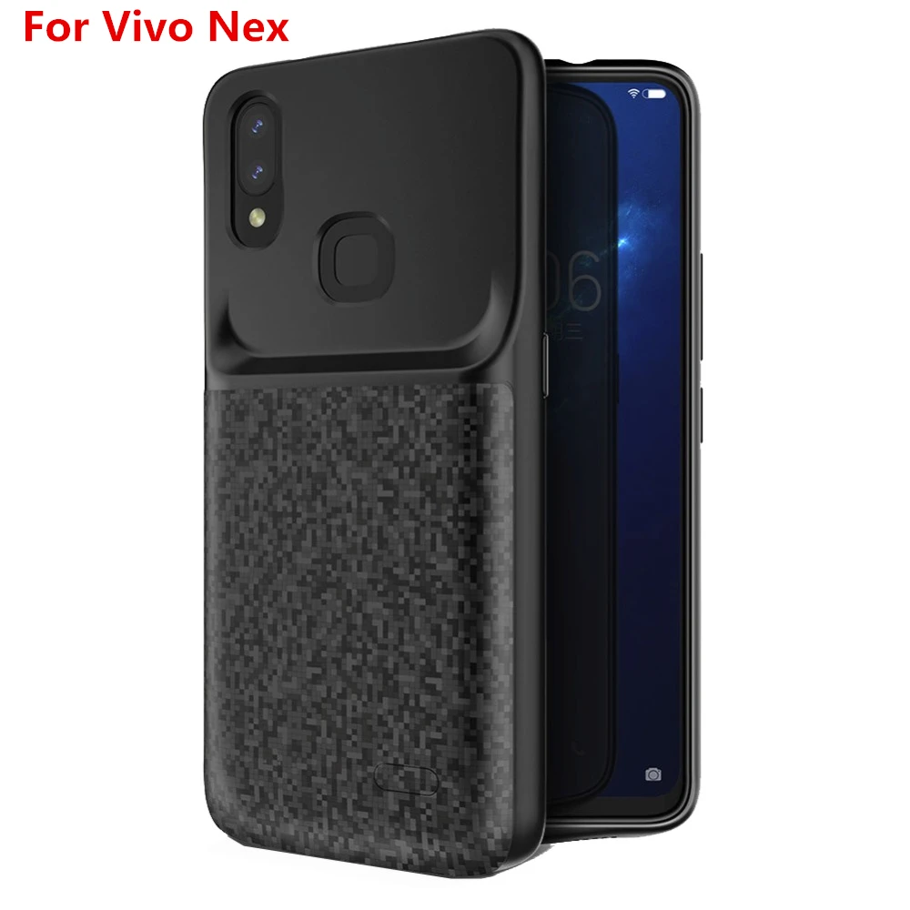 ДЛЯ Vivo Nex чехол для аккумулятора 4700 мАч ультра-тонкий интеллектуальный Внешний