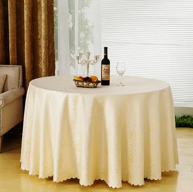 Hotel round table cloth tablecloth restaurant hotel meeting a square