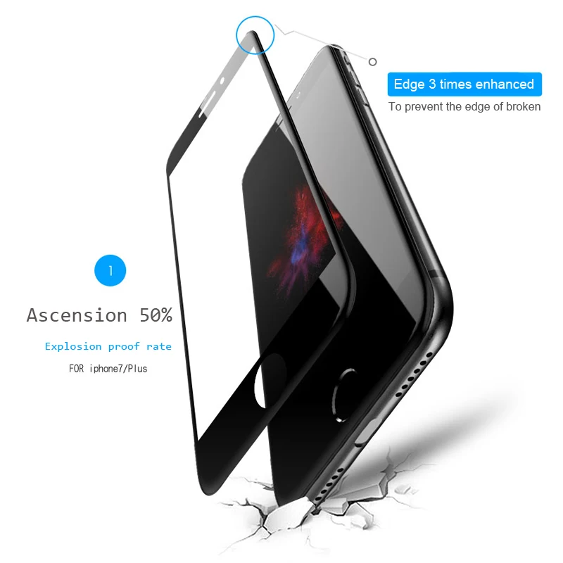 5D Gehärtetem Glas für iphone XS Max XR X glas 6s 7 8 plus 10 Screen Protector Für iphone 6 glas Vo