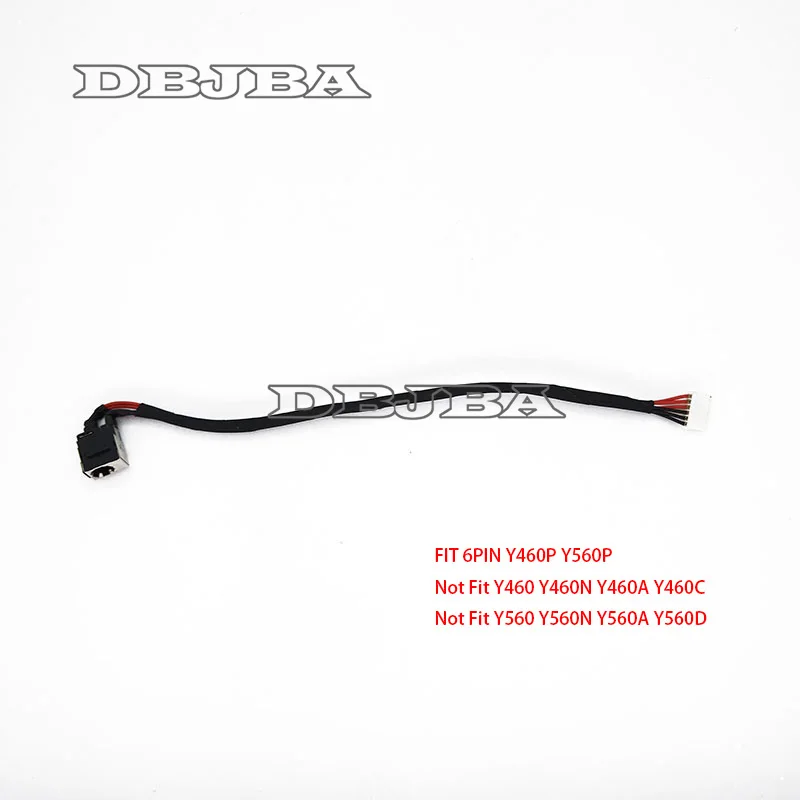 Разъем питания постоянного тока для IBM LENOVO IDEAPAD Y460P Y560P 439523U 43952DU 439522U 6pin кабель