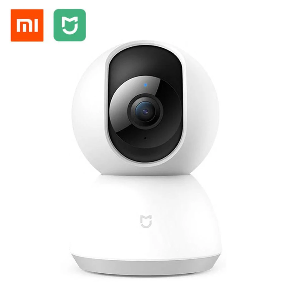 Xiaomi Mijia, умная камера, IP Cam, веб-камера, видеокамера, 360 Угол, wifi, беспроводная, ночное видение, AI, улучшенное Обнаружение движения