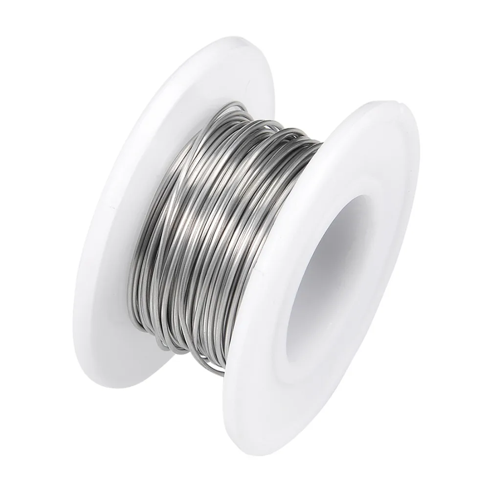 UXCELL 1 шт. нагревательный провод нихромовый резистор 27AWG 26AWG 24AWG 22AWG 21AWG сверхтонкий