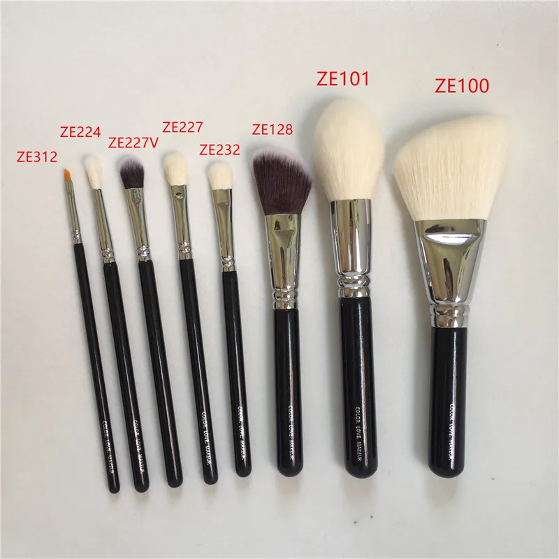 ZE 100 Роскошная косметика для лица 101 Definer 128 Cream Cheek 232 тени век 227 224 кисть складки