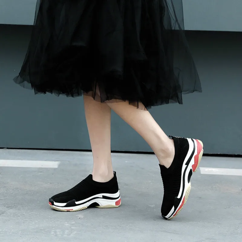 JINBEILEE 2019 Spring and Summer New Running Shoes Female Increased Breathable Mesh Sports and Leisure Shoes Stability JINBEILEE 2019 Spring and Summer New Running Shoes Female Increased Breathable Mesh Sports and Leisure Shoes Stability