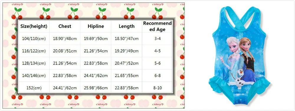 От 3 до 10 лет, Цельный купальник для маленьких девочек, бикини, милое платье принцессы Анны и Эльзы, купальные костюмы с рисунком, купальный костюм, бикини, боди