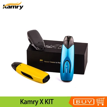 

Original Kamry X Vape Kit all in one vaporizer Vape Pen 650mah battery 2ml capacity Pod Atomizer E Cigarette starter kit