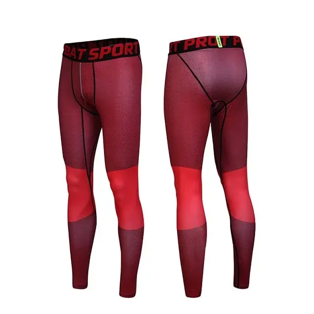 Men's Fitness pants quick-drying pants perspiration tight compression pants Sweatpants High Quality Men pants