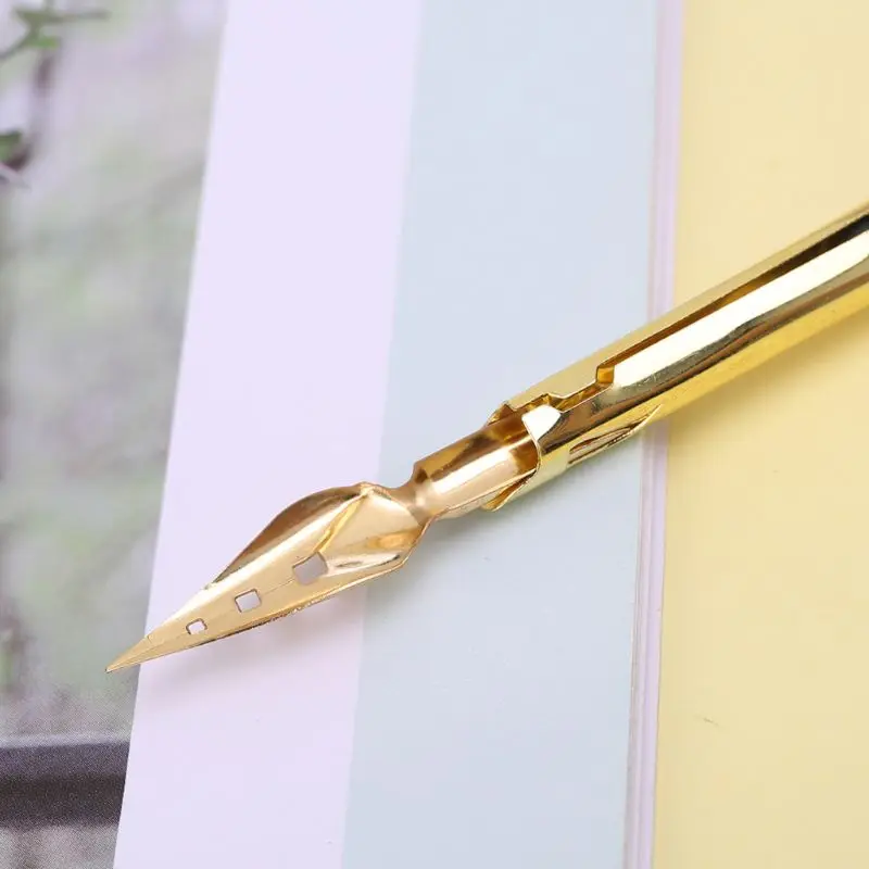 Dip Pen x5 шт. набор ручек для рисования чернилами антикварные элегантные подарки