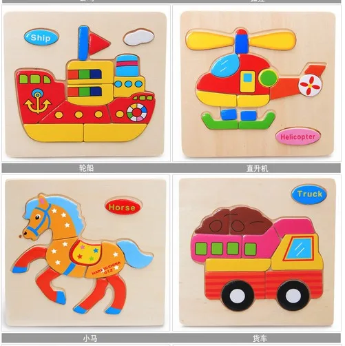 wooden puzzles for 1 year olds