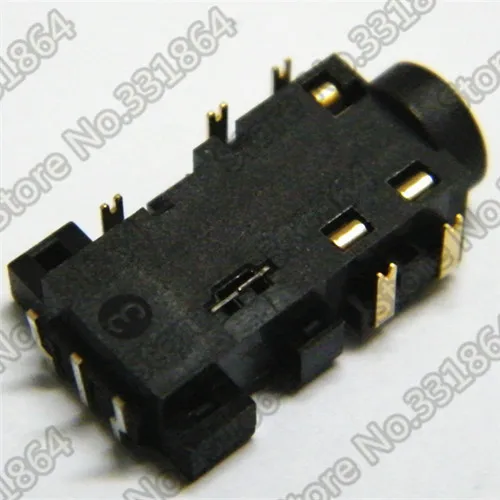 Free shipping 3 5mm the interface Applicable Asus Acer Lenovo notebook audio interface headphone jack connector 8 pin socket