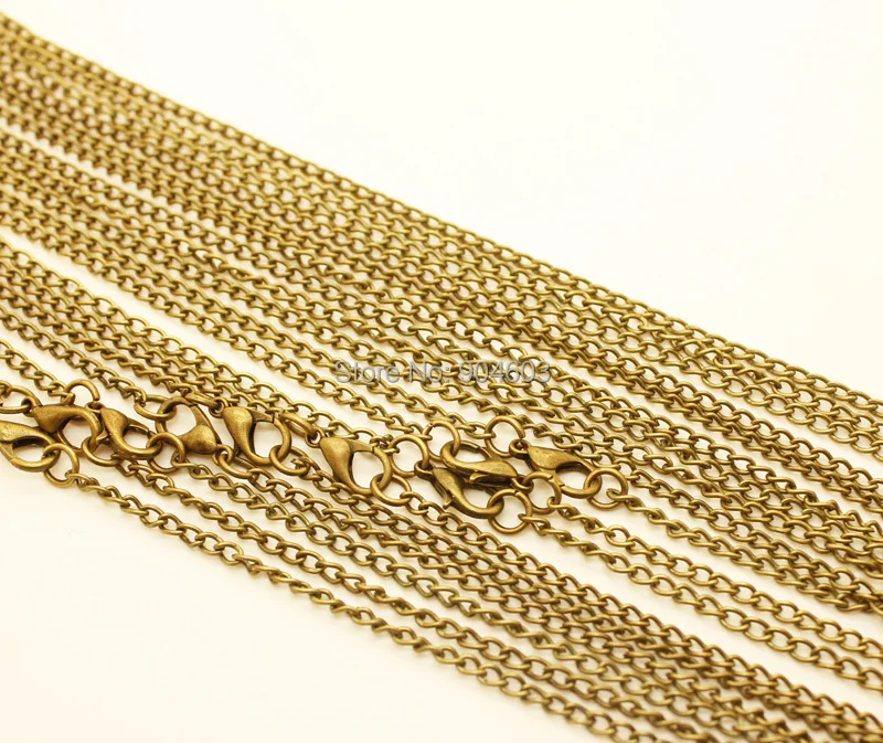 

Bronze color Thick Necklace Chain 80CM , 50 pcs/lot
