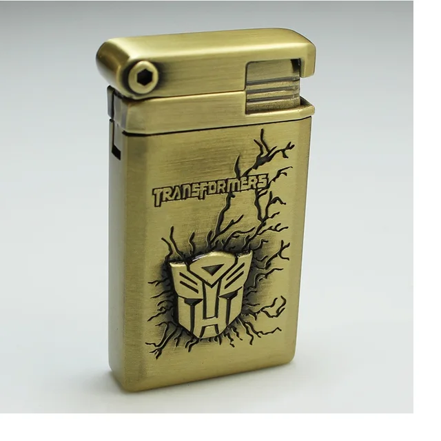 Metal windproof and windproof lighters, Reza, Transformers gas lighter