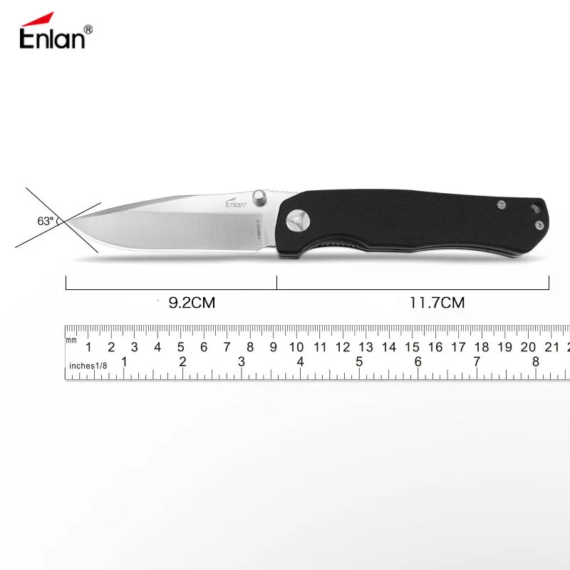 Enlan EW010-2 складной Ножи 8cr13mov лезвием Открытый Отдых аварийный карманный нож тактическое назначение Охота Ножи EDC инструмент