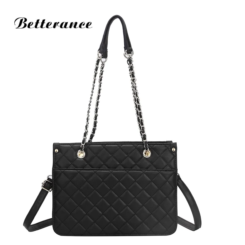 

Betterance New Arrival Fashion Luxury Women Handbag PU Leather Shoulder Bags Lady Large Capacity Crossbody Hand Bag Sac A Main