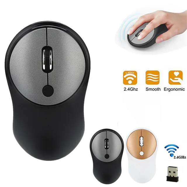 Best Price Mosunx Mouse 2.4GHz Wireless Optical USB Gaming Mouse 2400DPI Adjustable Mute Mice For PC td0808 dropship