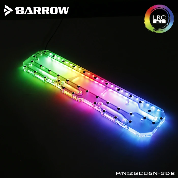 Акриловая доска Barrow в качестве Водного Канала для Zidli ZG06 корпус компьютера ЦП и ГП