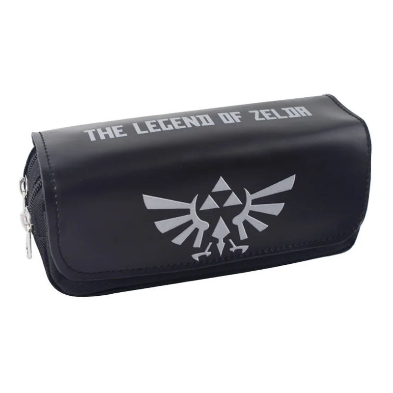 The Legend of Zelda Pen Pencil Bag Purse Zelda Game Big Capacity Zipper