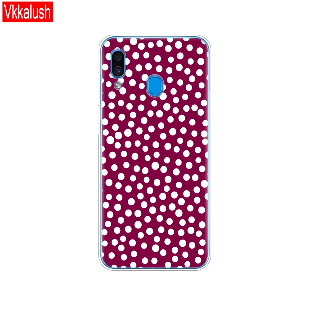 80247 Чехол для samsung Galaxy A20 чехол A20E Силиконовая задняя крышка для samsung A20 A 20 A205F A20E A202F Мягкий противоударный чехол - Цвет: 80247