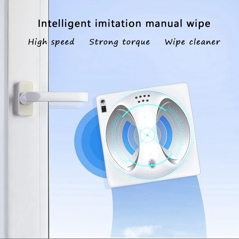 

High Suction Window Cleaner Robot Anti-falling Remote Control Vacuum Cleaner Window Robot