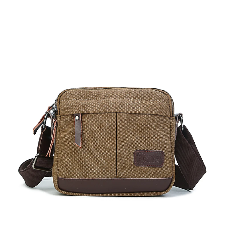 Men Canvas Bag Casual Travel Mens Crossbody Bag Fashion Men Messenger Bags Designer Male ...