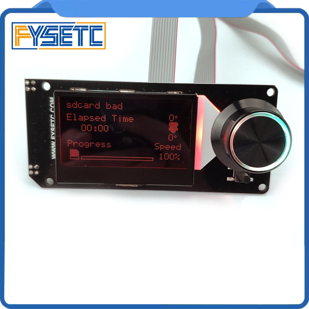 نوع B MINI12864 V2.1 LCD شاشة البسيطة 12864 عرض RGB الخلفية الأبيض دعم مارلن DIY مع SD بطاقة ل SKR 3D طابعة أجزاء