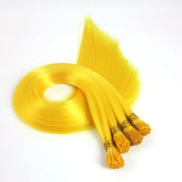I Tip Feather Synthetic Pre Bonded Hair Extensions Luxury for Braiding 22