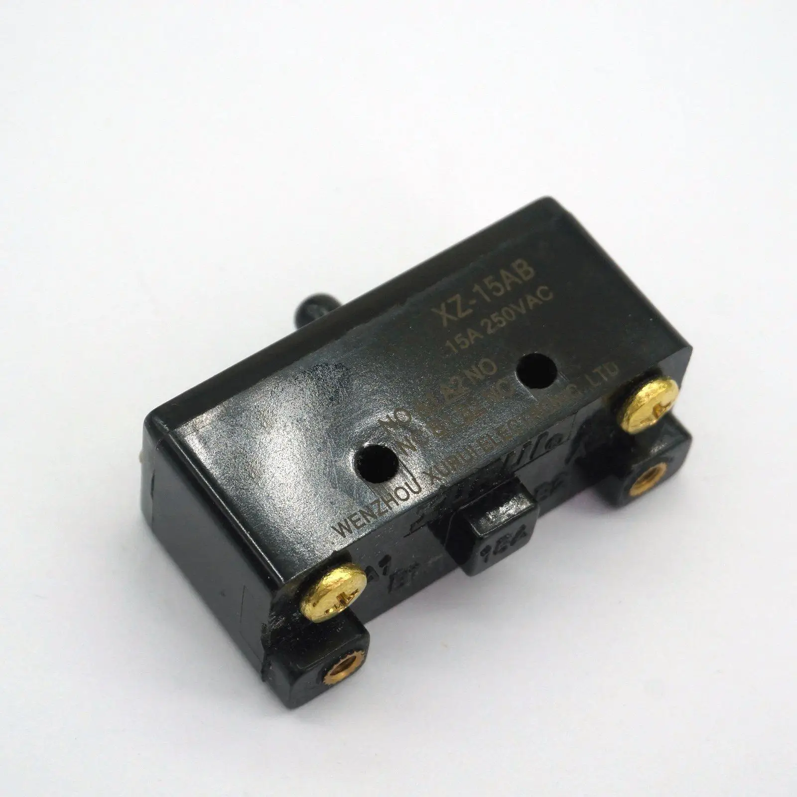 XZ 15AB 15A 125VAC One NO One NC Micro Switch Pin Plunger Type IP40