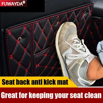 

free shipping!! Car Seat Back Protector Cover Anti Kick Mat For Jaguar XELXFL E-PACE XE XF XJ F-PACE I-PACE XF XJ6 XJ6L